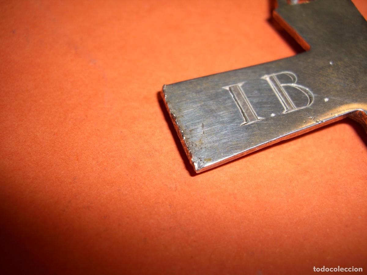 Antig&uuml;edades: CRUZ PECTORAL PLATA DE LEY - Foto 4
