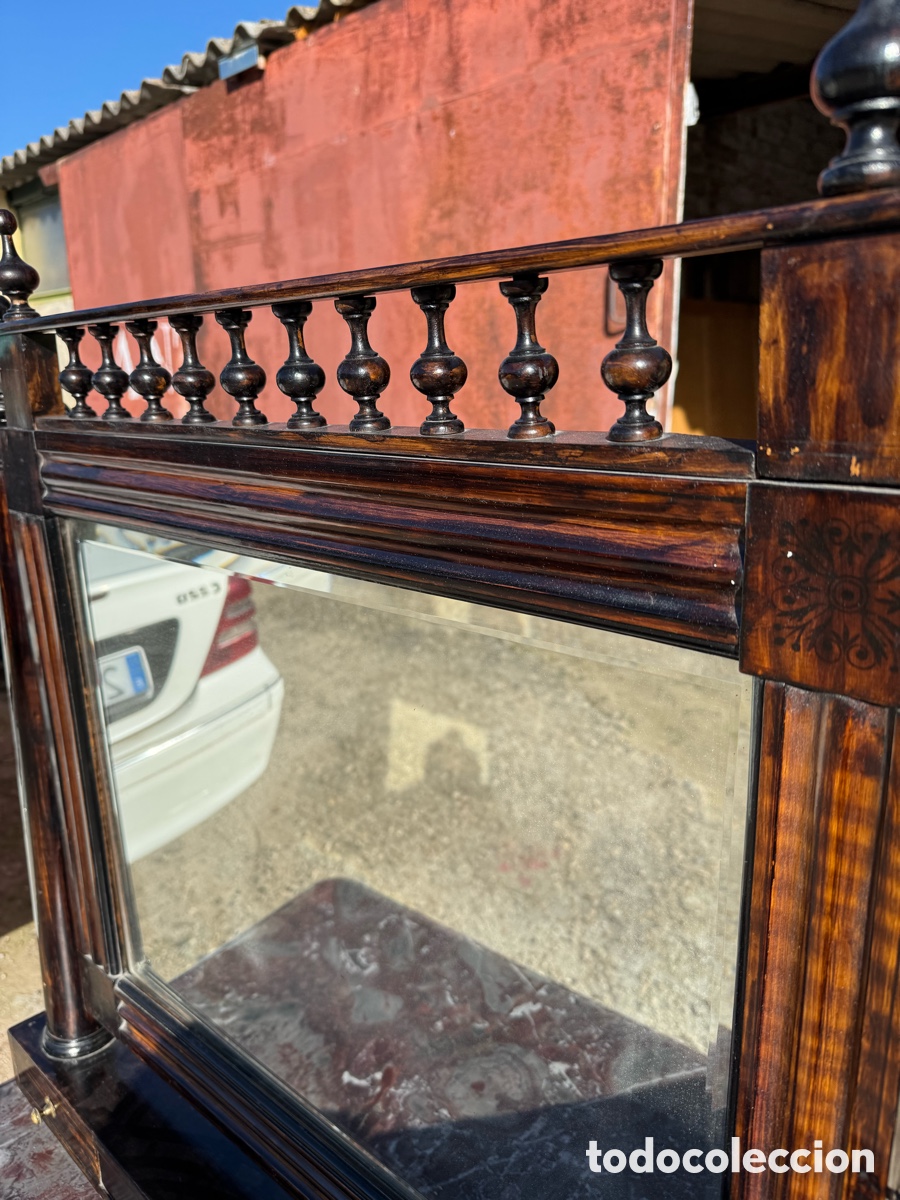 Antig&uuml;edades: Bonito tocador con espejo - Foto 5