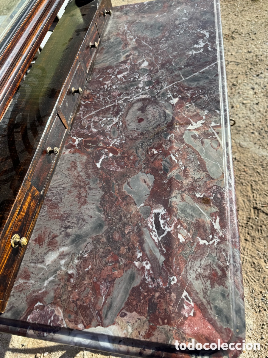 Antig&uuml;edades: Bonito tocador con espejo - Foto 8