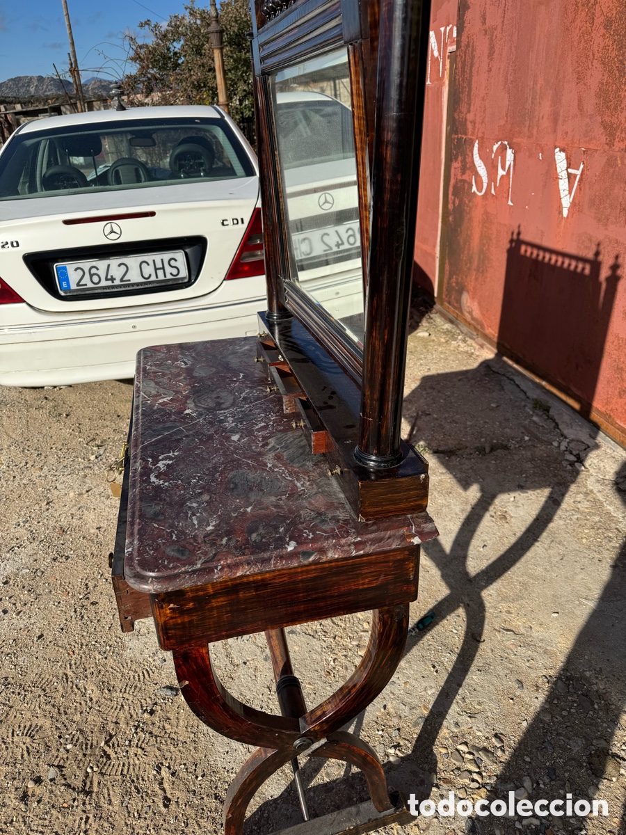 Antig&uuml;edades: Bonito tocador con espejo - Foto 13