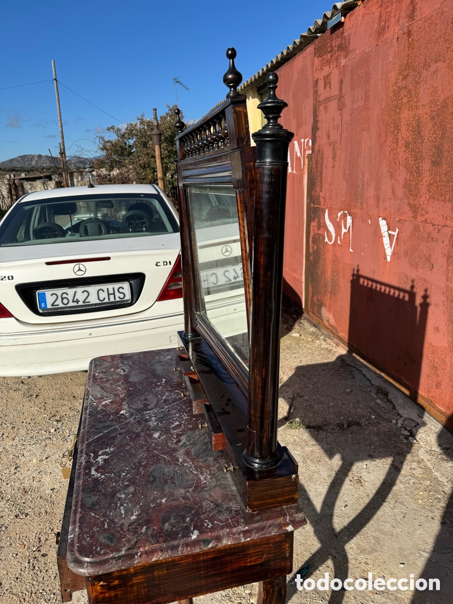 Antig&uuml;edades: Bonito tocador con espejo - Foto 15