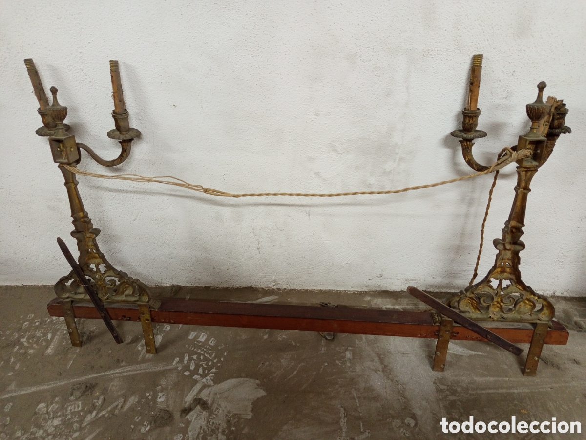 Antig&uuml;edades: Precioso candelabro imperio del 1800 - Foto 7