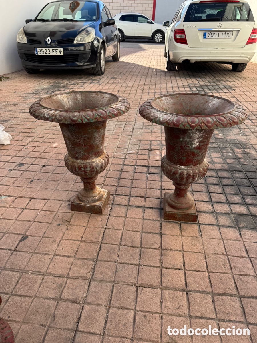 Antig&uuml;edades: Pareja de copa francesas XXL - Foto 1