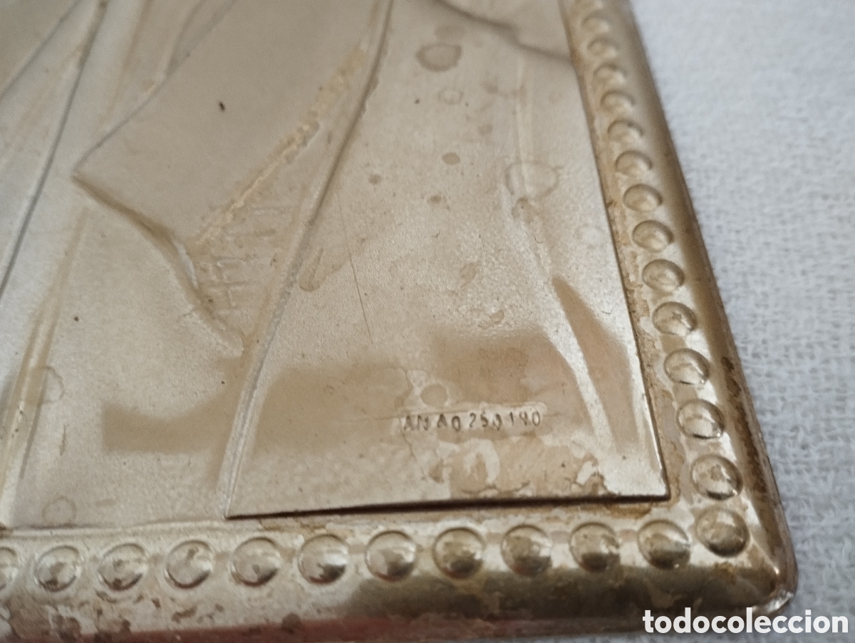Antig&uuml;edades: Gran Placa Plata Juan Pablo II. - Foto 3