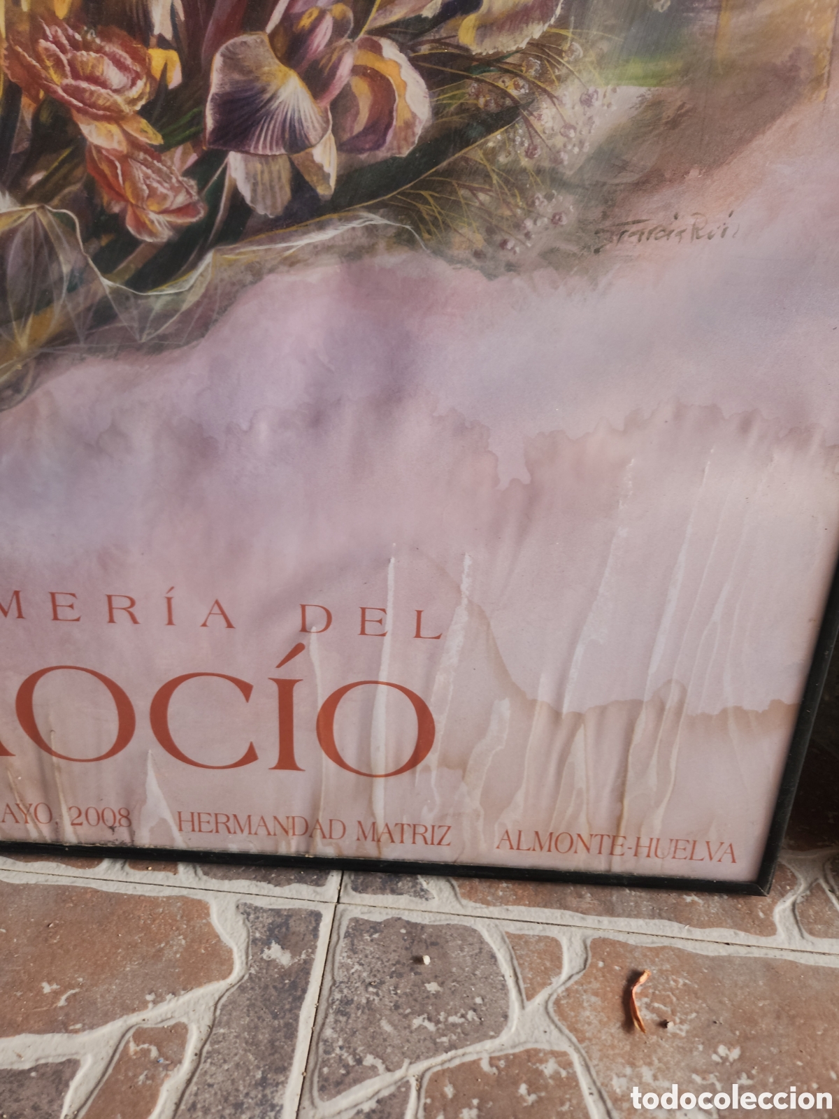 Antig&uuml;edades: Cuadro de la virgen del roc&iacute;o - Foto 2