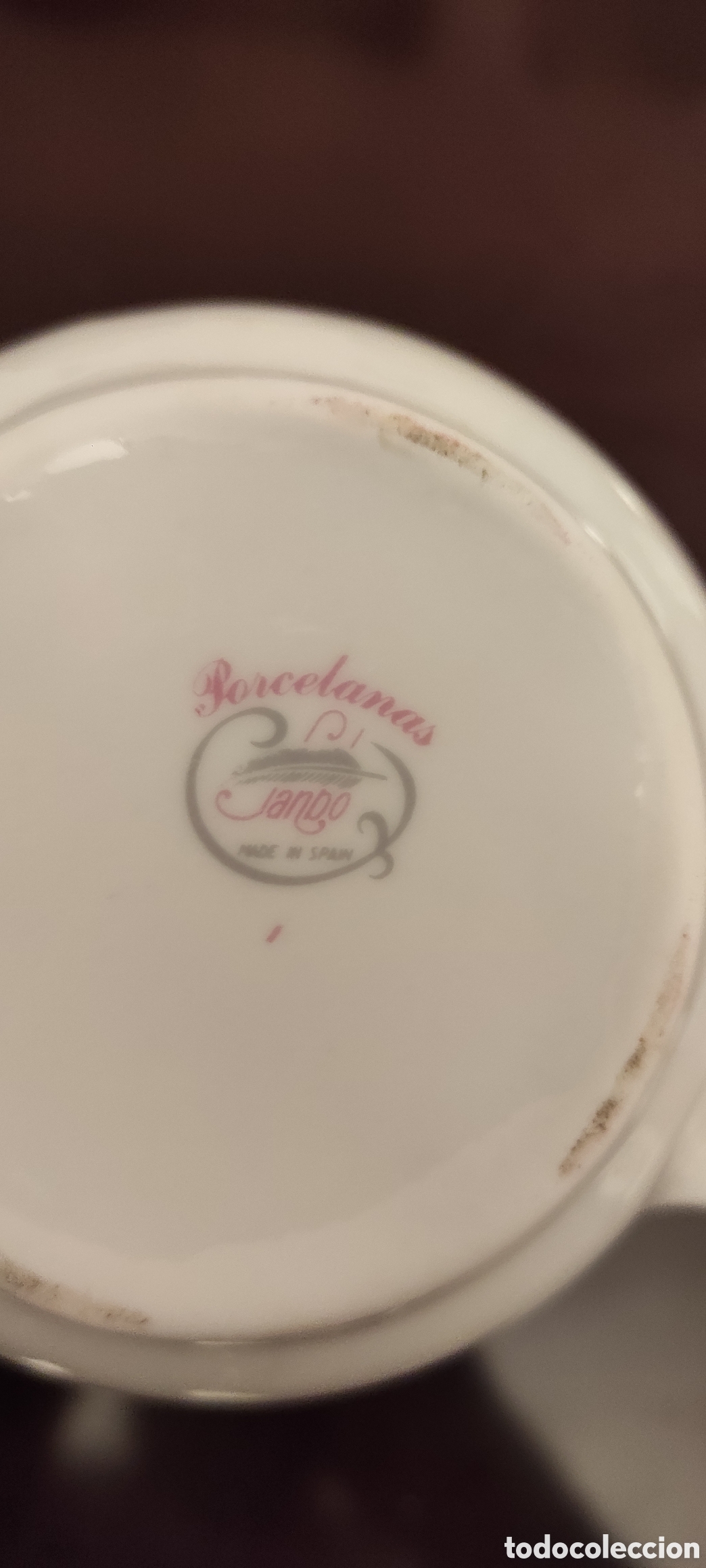 Antig&uuml;edades: Cafetera de porcelana Sanbo - Foto 3