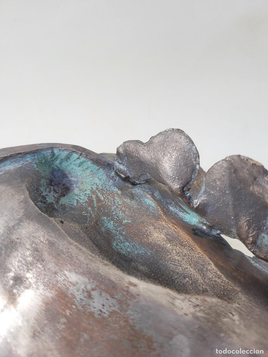 Antig&uuml;edades: Bandeja de mesa modernista,WMF, bronce - Foto 5