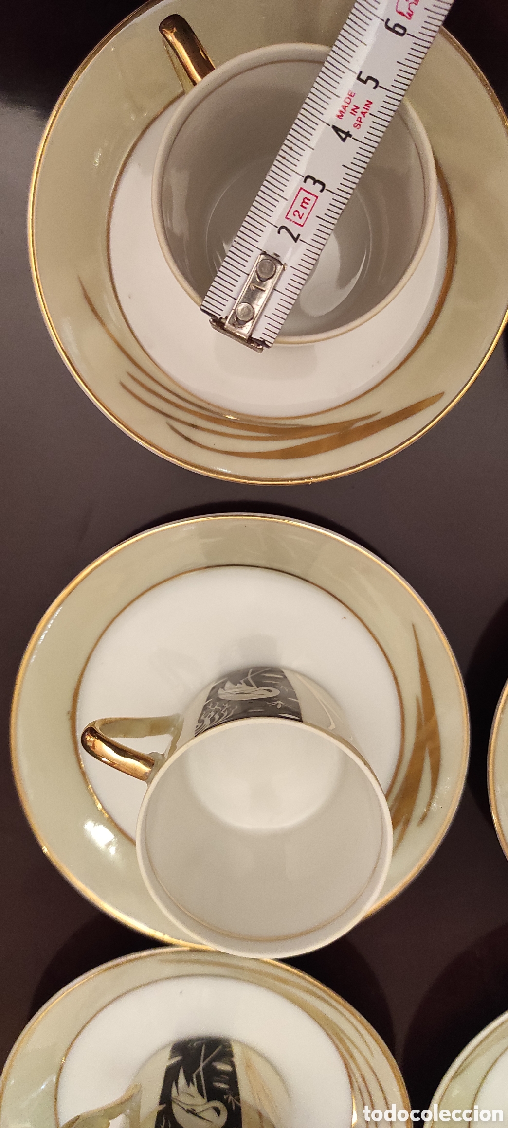 Antig&uuml;edades: Antiguo juego de caf&eacute; de 12 servicios - Foto 8