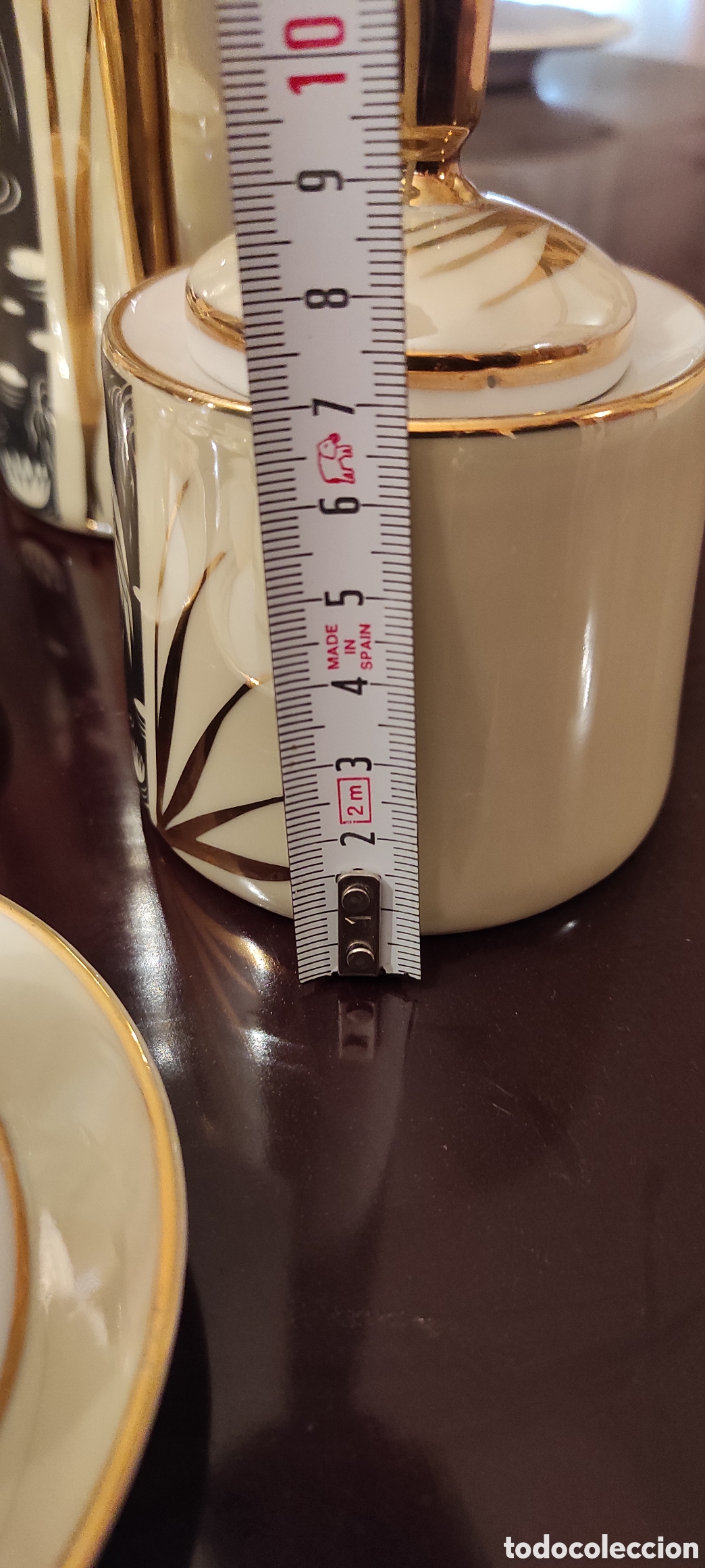 Antig&uuml;edades: Antiguo juego de caf&eacute; de 12 servicios - Foto 10