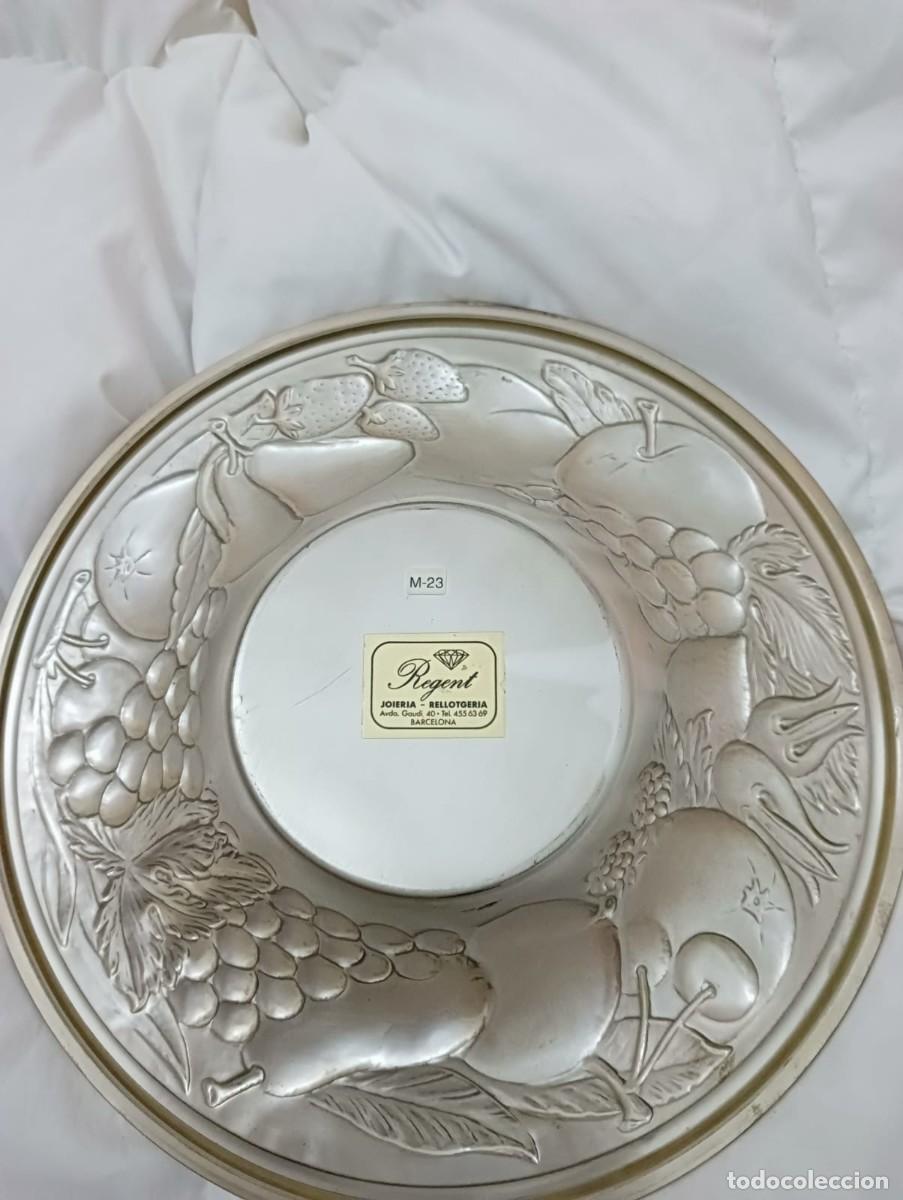 Antig&uuml;edades: Bandeja de plata de ley de 925 sello Comas - Foto 2