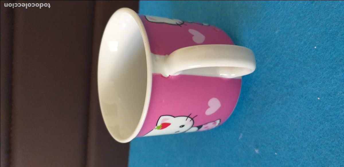 Antig&uuml;edades: Taza. Publicidad de Hello Kitty - Foto 3