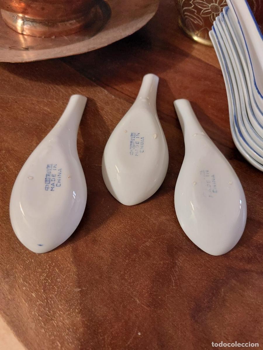 Antig&uuml;edades: CUCHARA PORCELANA CHINA - Foto 4