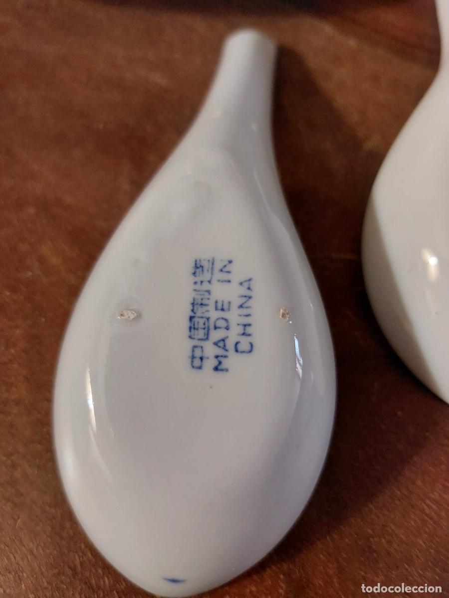 Antig&uuml;edades: CUCHARA PORCELANA CHINA - Foto 5