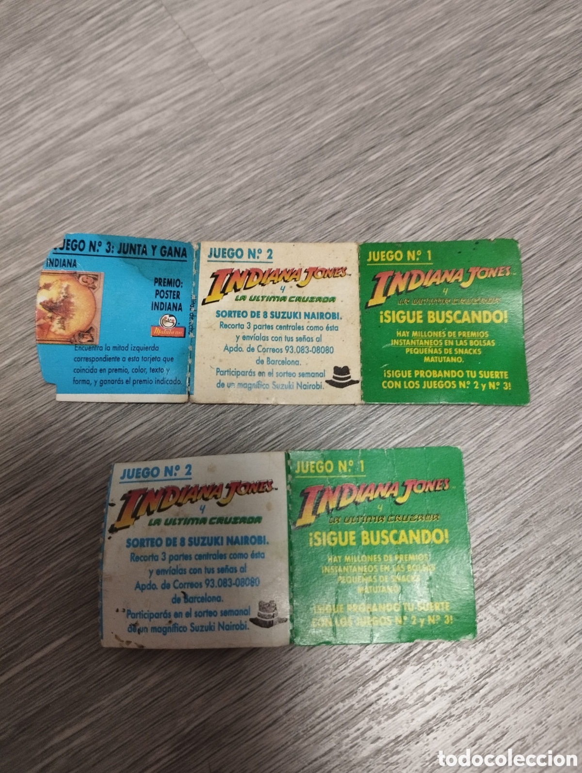 Antig&uuml;edades: Cromos Indiana Jones - Foto 2