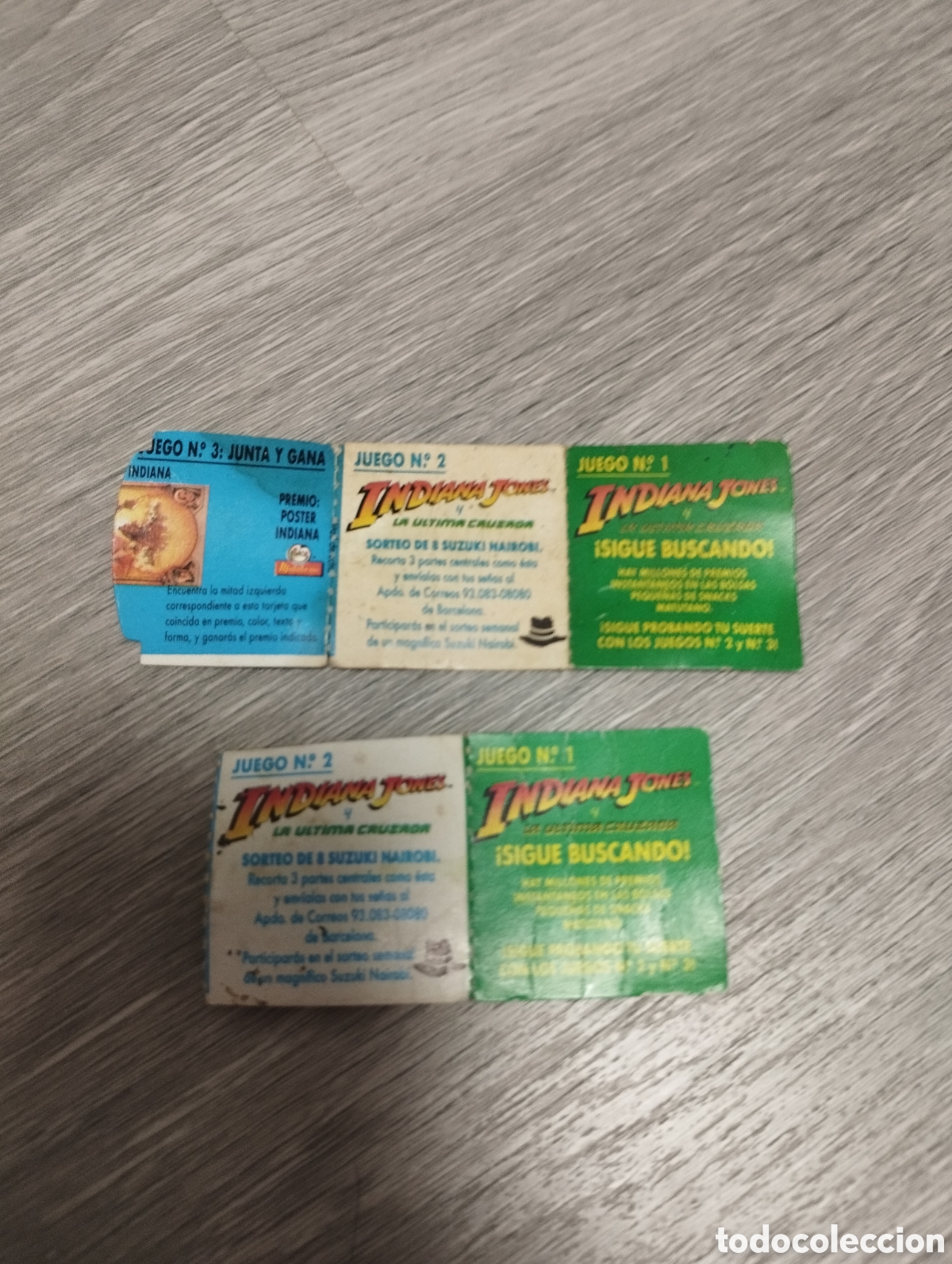 Antig&uuml;edades: Cromos Indiana Jones - Foto 1