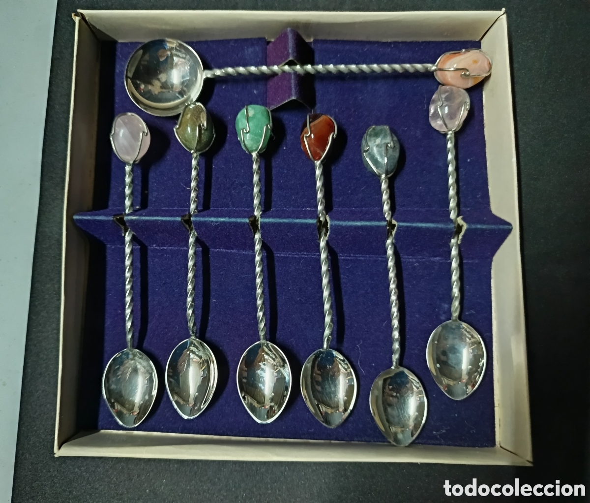 Antig&uuml;edades: Lote de mini cucharas para el te - Foto 1