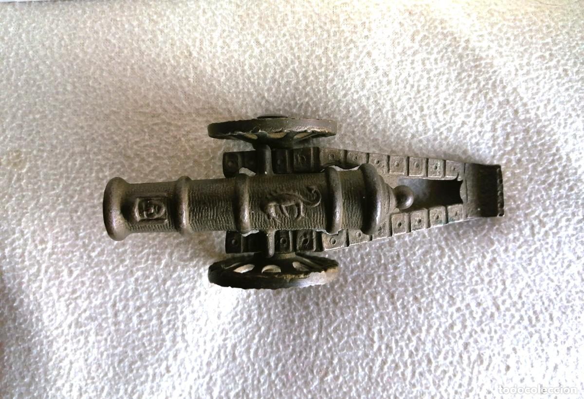 Antig&uuml;edades: FIGURA DE CA&Ntilde;&Oacute;N EN BRONCE - Foto 4