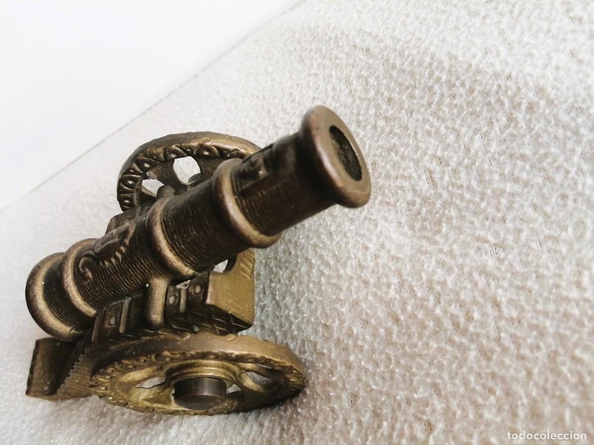 Antig&uuml;edades: FIGURA DE CA&Ntilde;&Oacute;N EN BRONCE - Foto 6