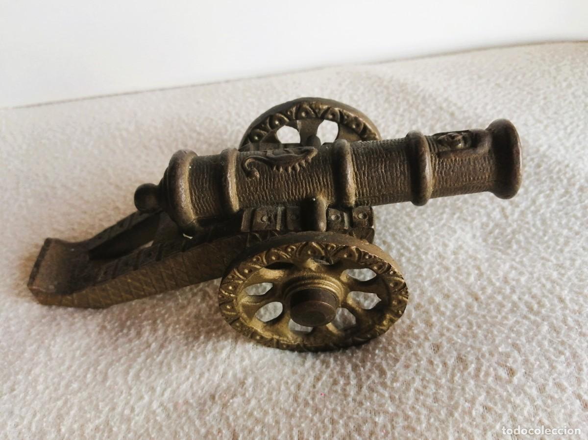Antig&uuml;edades: FIGURA DE CA&Ntilde;&Oacute;N EN BRONCE - Foto 8