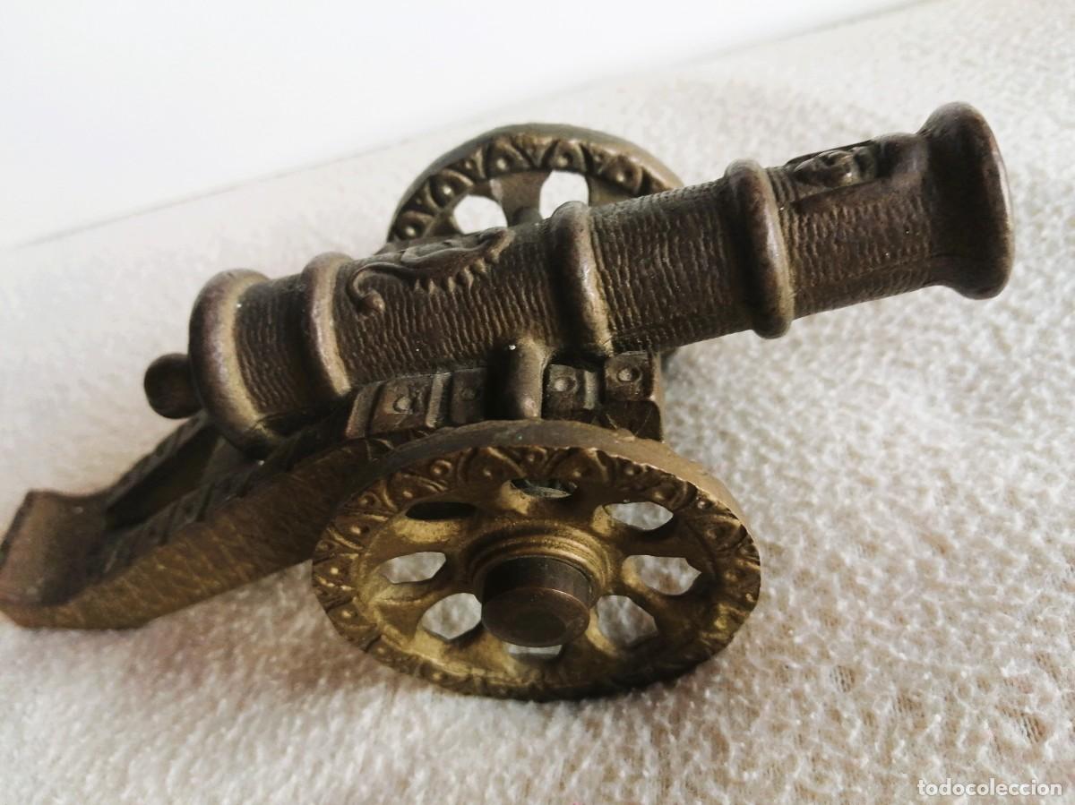 Antig&uuml;edades: FIGURA DE CA&Ntilde;&Oacute;N EN BRONCE - Foto 13