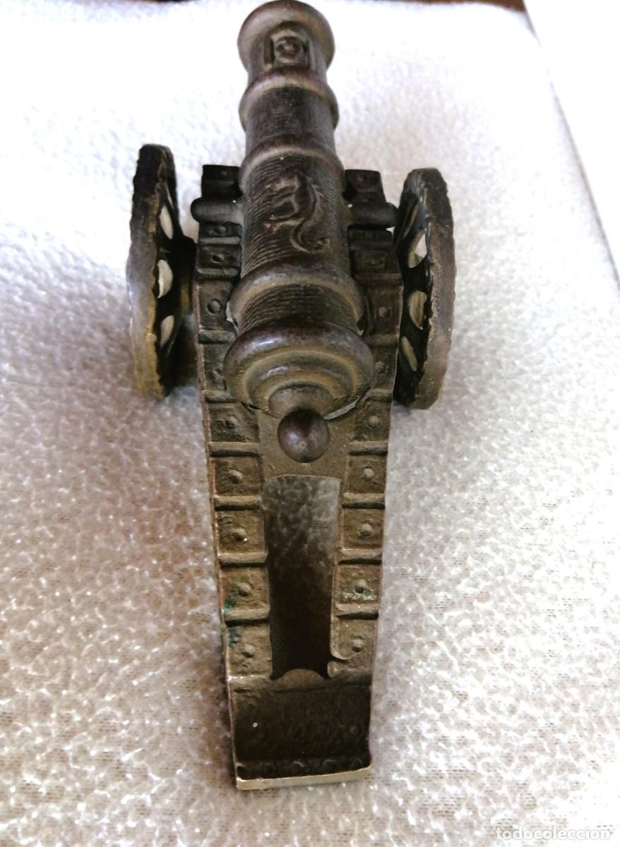 Antig&uuml;edades: FIGURA DE CA&Ntilde;&Oacute;N EN BRONCE - Foto 16