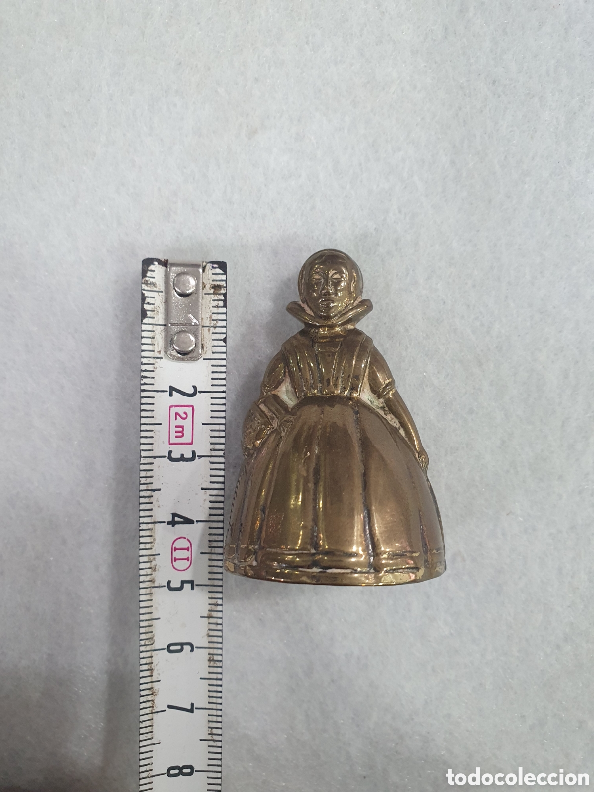 Antig&uuml;edades: Campana Menina de bronce. (L116) - Foto 2
