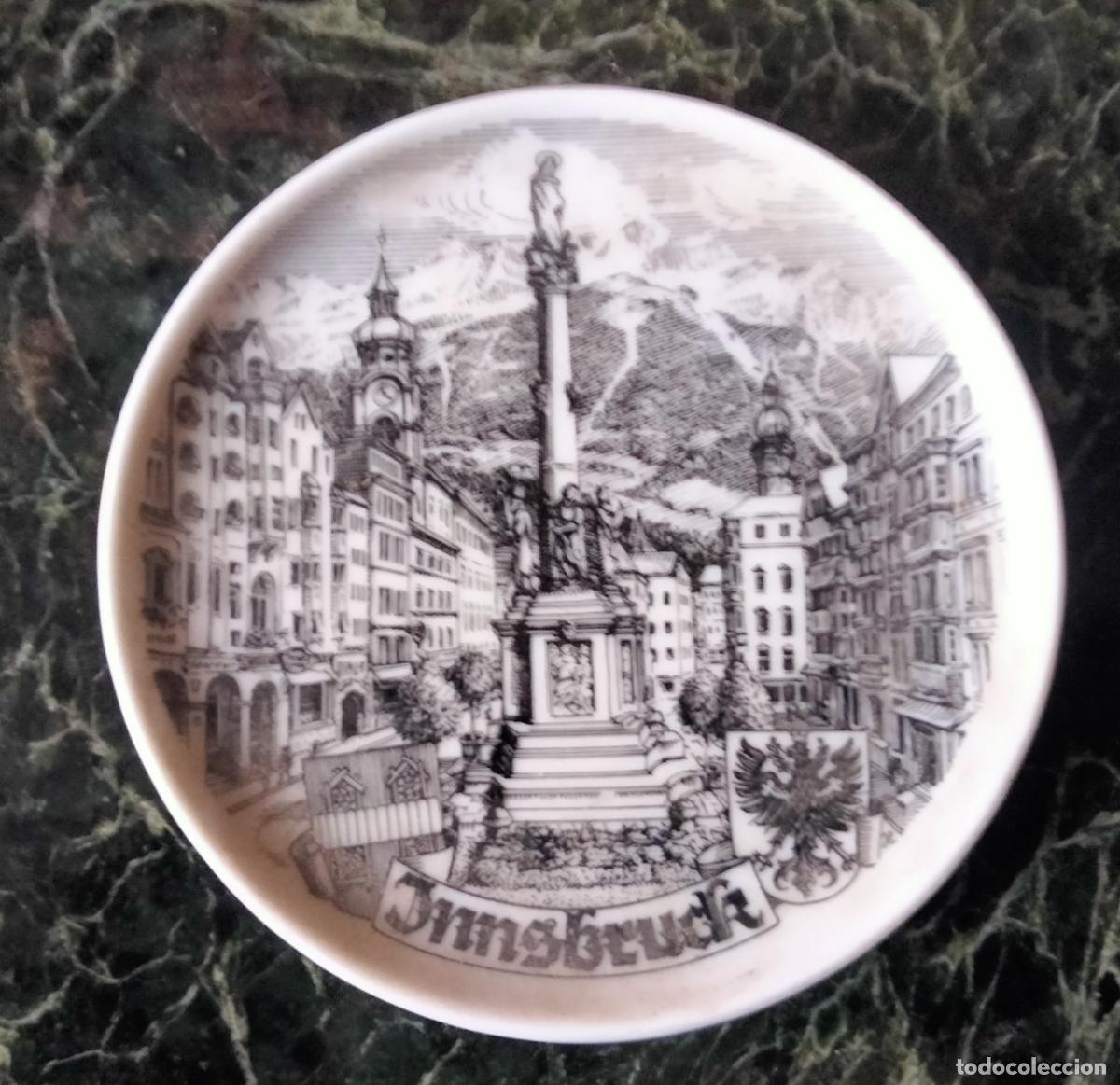 Antig&uuml;edades: Platito de porcelana. - Foto 1