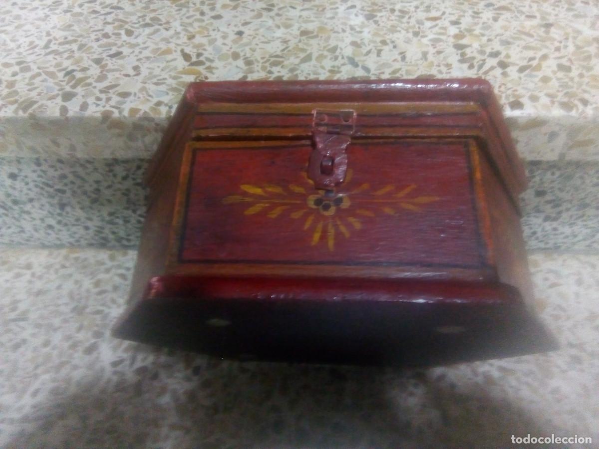 Antig&uuml;edades: CAJA DE MADERA PALISANDRO - Foto 2