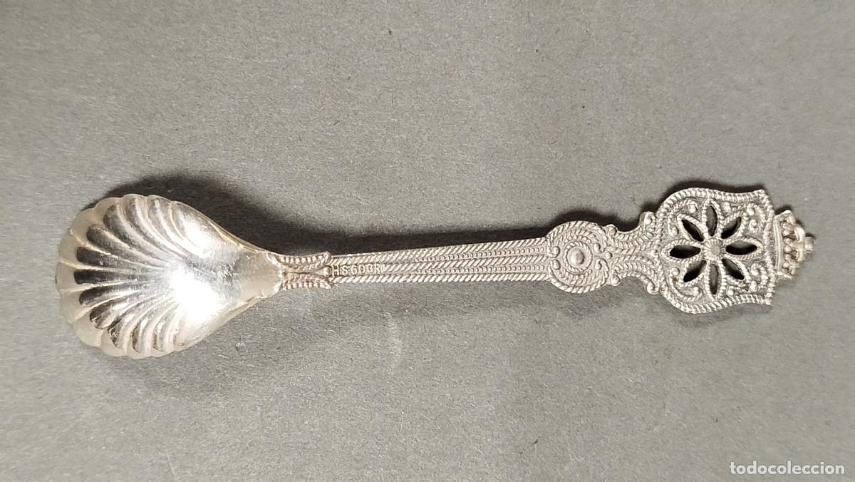Antig&uuml;edades: LOTE DE CUCHARILLAS DE POSTRE NORUEGAS - Foto 6