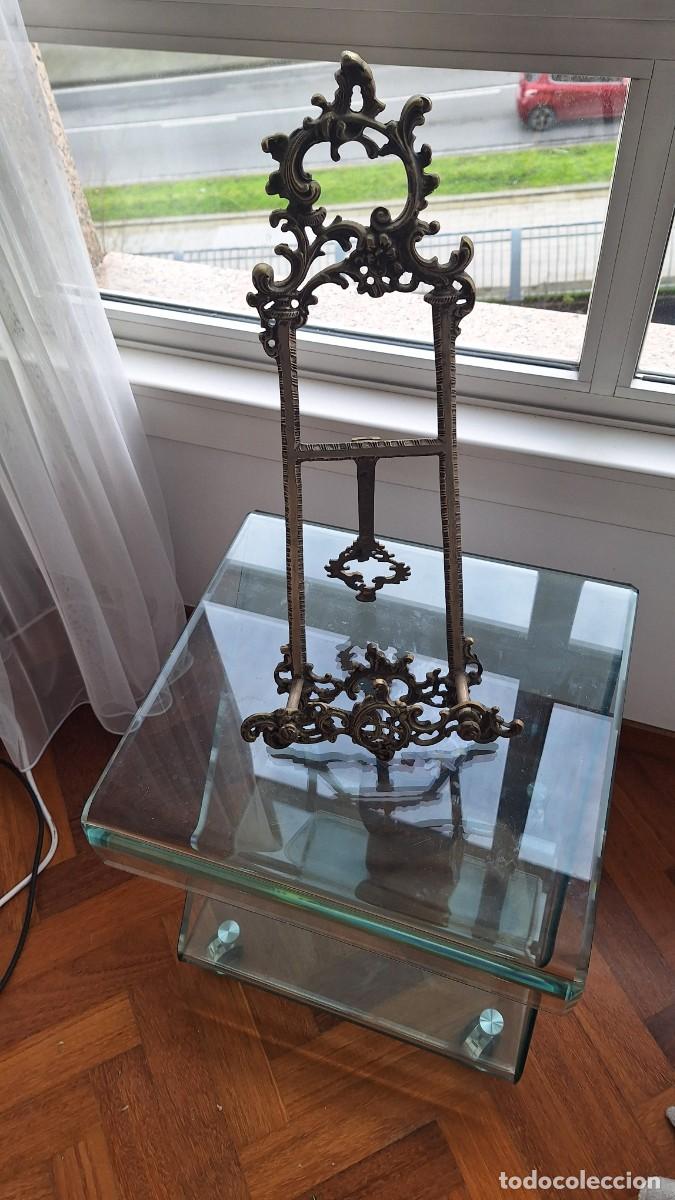 Antig&uuml;edades: 10560 -ATRIL/CABALLETE/PORTAFOTOS DE BRONCE/LATON ESTILO LUIS XV
