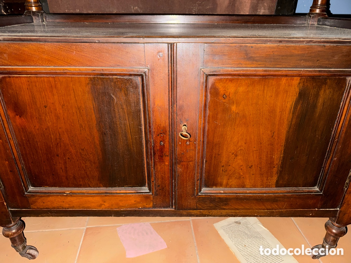 Antig&uuml;edades: Ayuda de aparador en madera - Foto 7