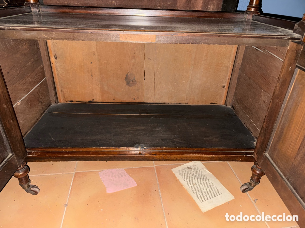 Antig&uuml;edades: Ayuda de aparador en madera - Foto 8