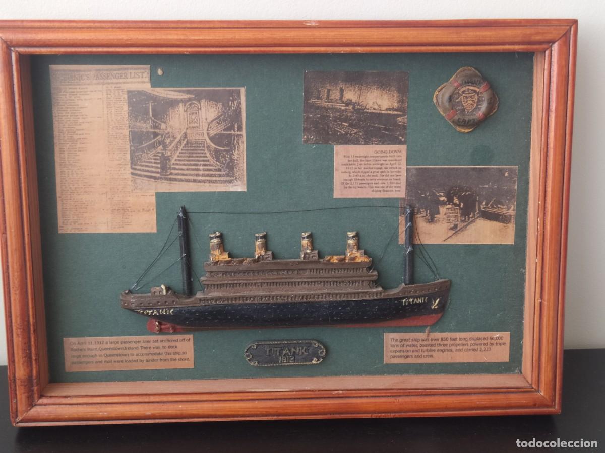 Antig&uuml;edades: Cuadro Museo de Barco TITANIC - Foto 1