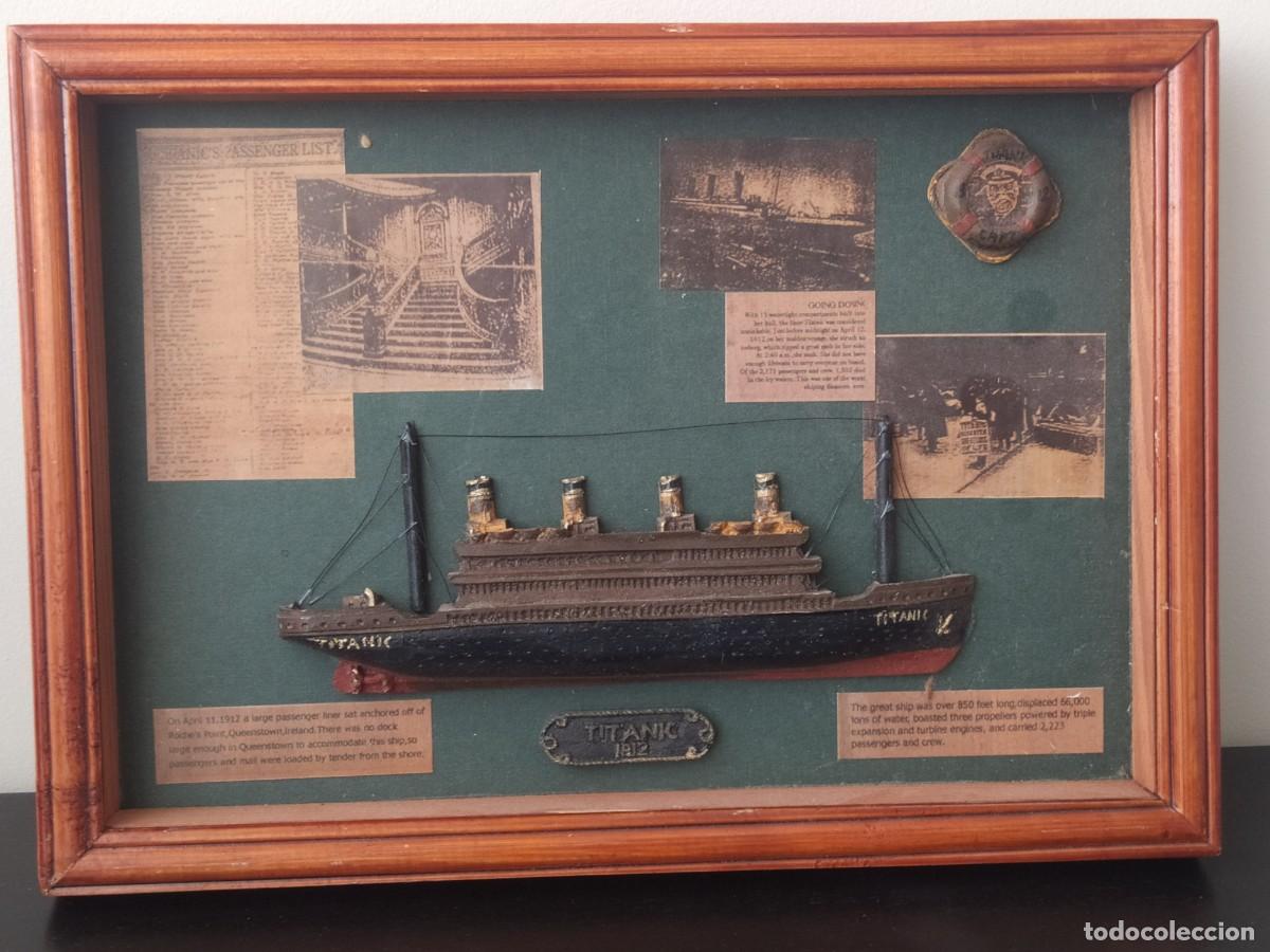 Antig&uuml;edades: Cuadro Museo de Barco TITANIC - Foto 2