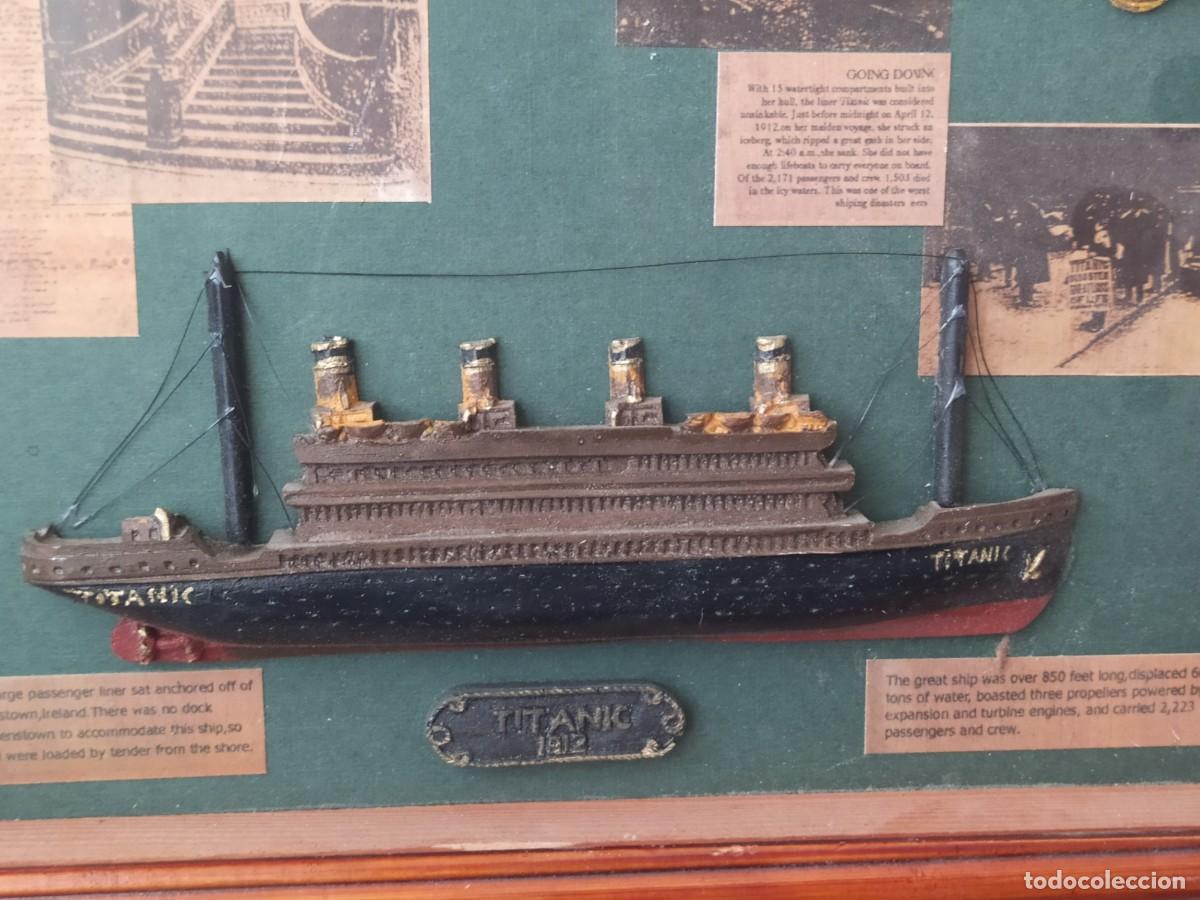 Antig&uuml;edades: Cuadro Museo de Barco TITANIC - Foto 3