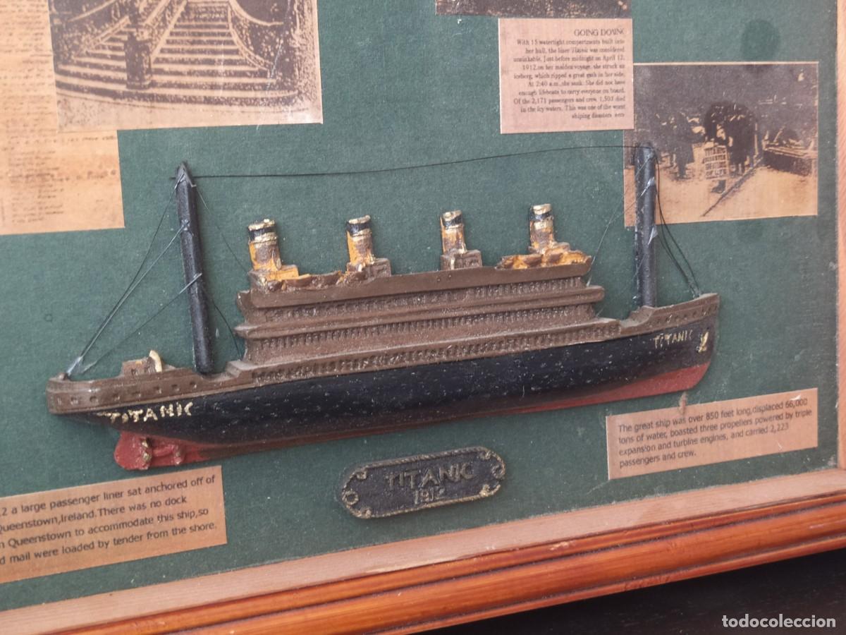 Antig&uuml;edades: Cuadro Museo de Barco TITANIC - Foto 4