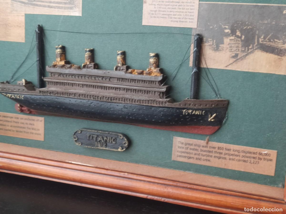Antig&uuml;edades: Cuadro Museo de Barco TITANIC - Foto 5
