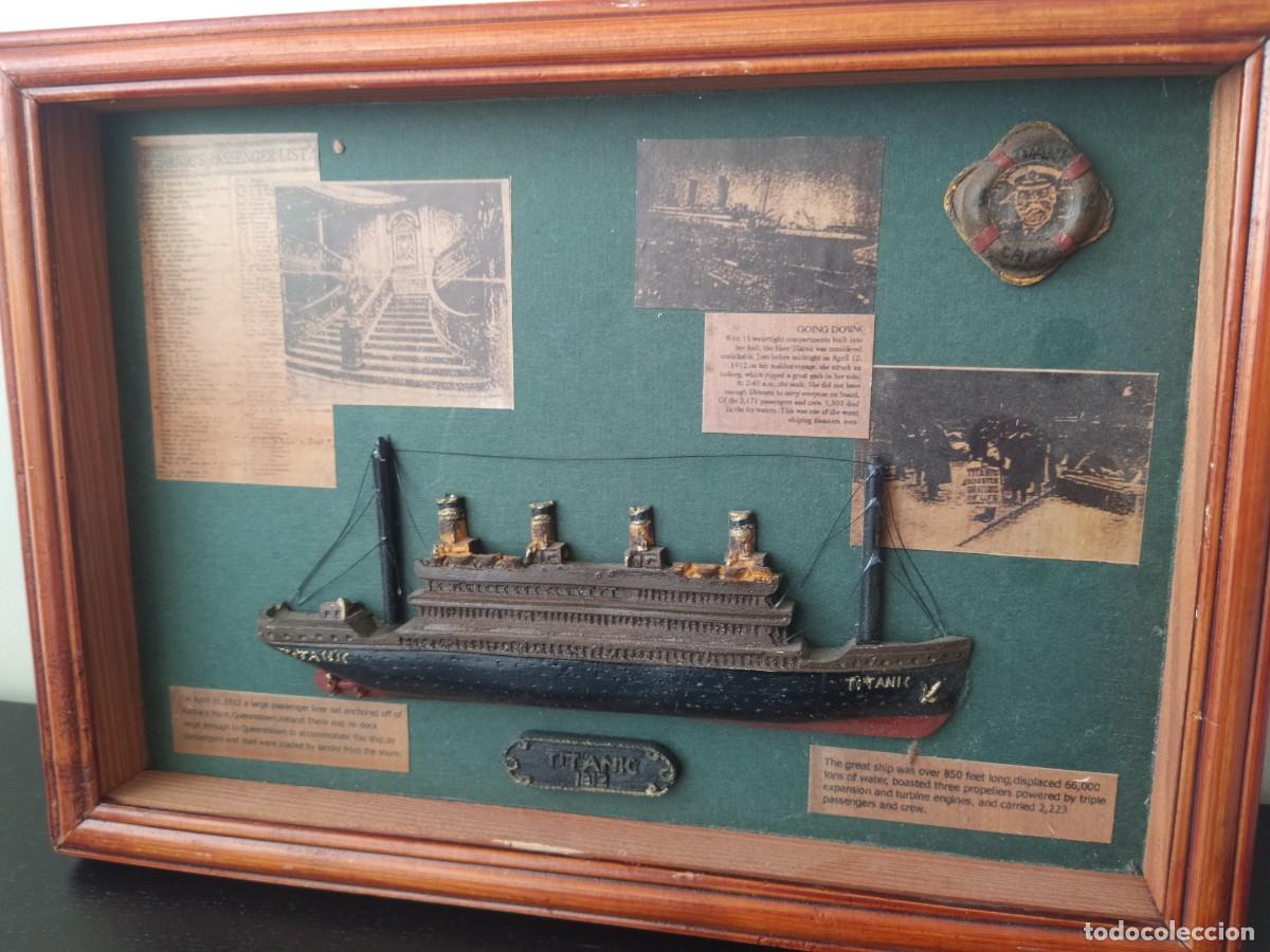 Antig&uuml;edades: Cuadro Museo de Barco TITANIC - Foto 6