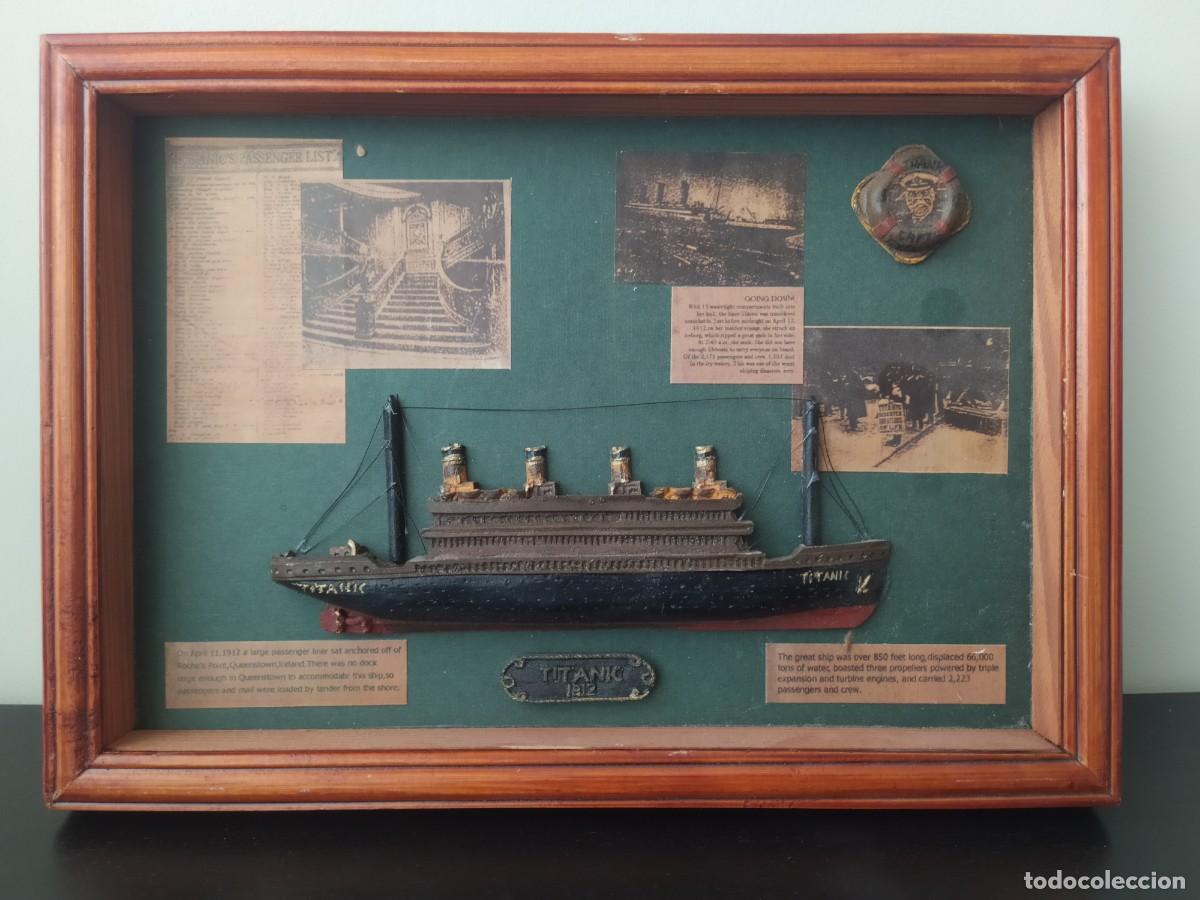 Antig&uuml;edades: Cuadro Museo de Barco TITANIC - Foto 8