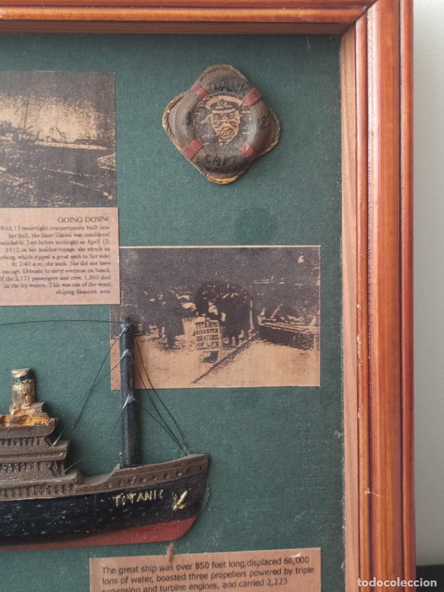 Antig&uuml;edades: Cuadro Museo de Barco TITANIC - Foto 10