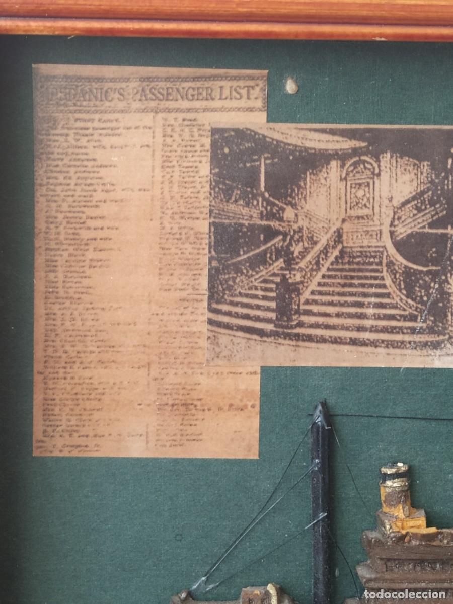 Antig&uuml;edades: Cuadro Museo de Barco TITANIC - Foto 16