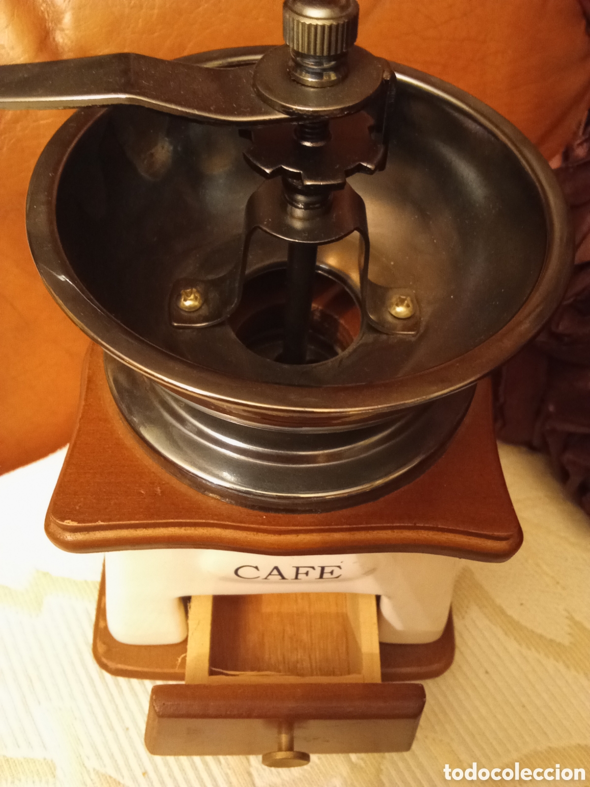 Antig&uuml;edades: MOLINILLO DE CAF&Eacute; ANTIGUO - Foto 4