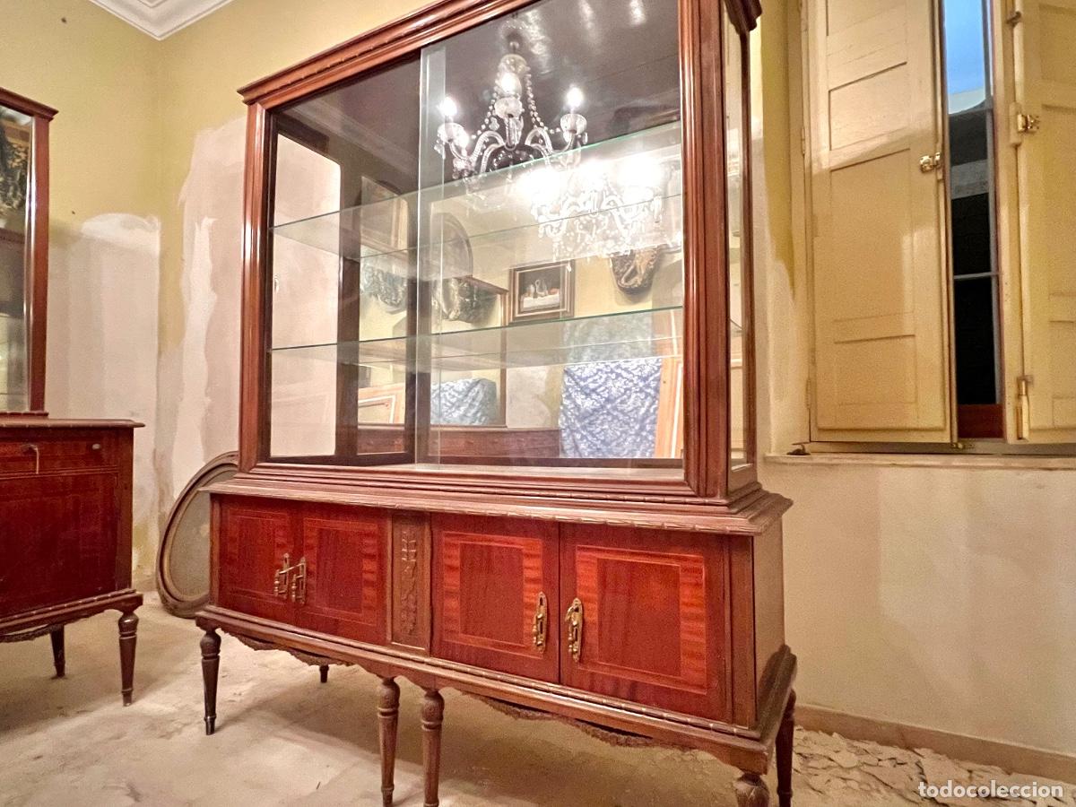 Antig&uuml;edades: Conjunto muebles comedor antiguo - Foto 2