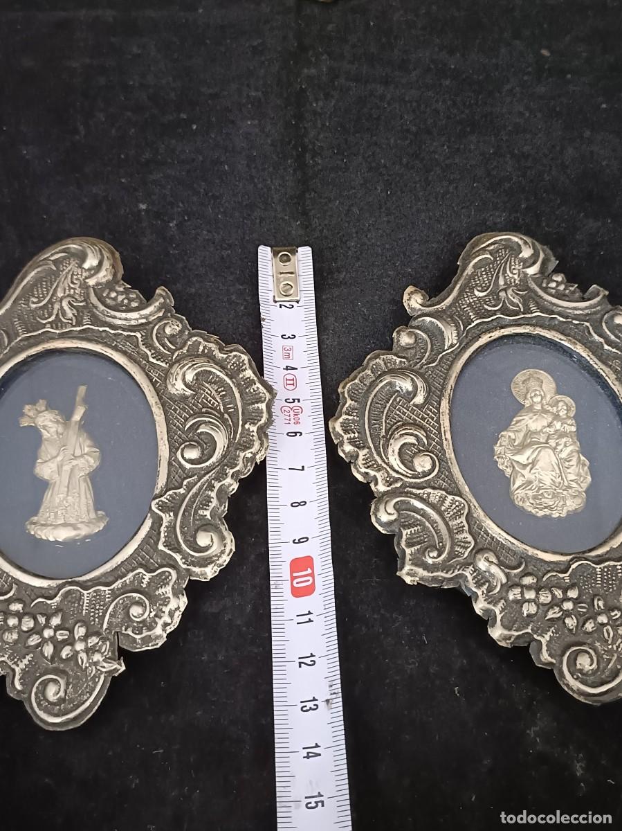 Antig&uuml;edades: Dos relicarios con figuras - Foto 7