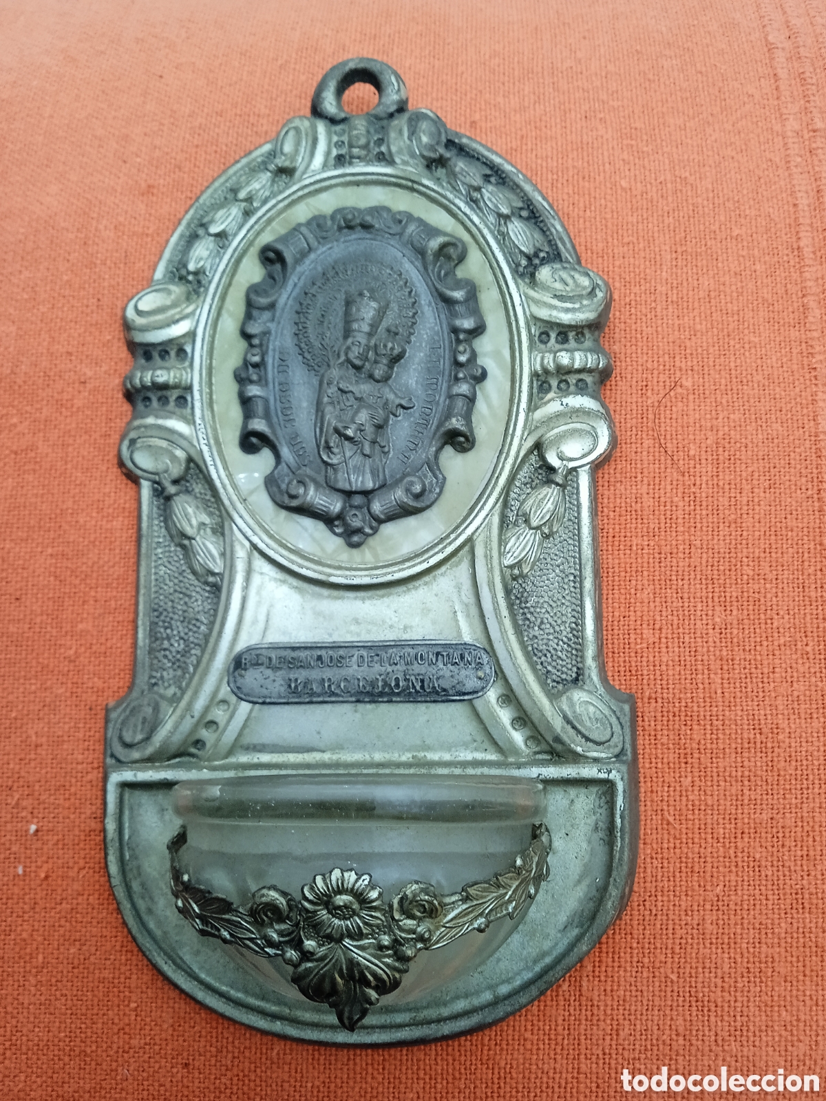Antig&uuml;edades: DOS PILAS BENDITERAS ANTIGUAS A CLASIFICAR. - Foto 5