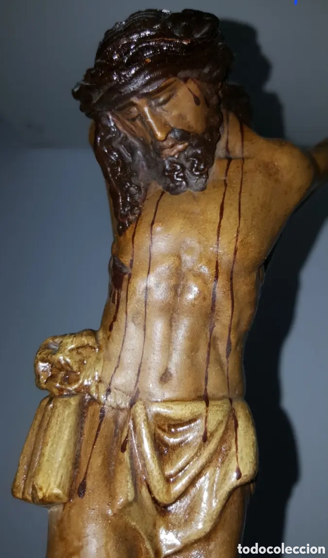 Antig&uuml;edades: Crucificado Antiguo para restaurar - Foto 6