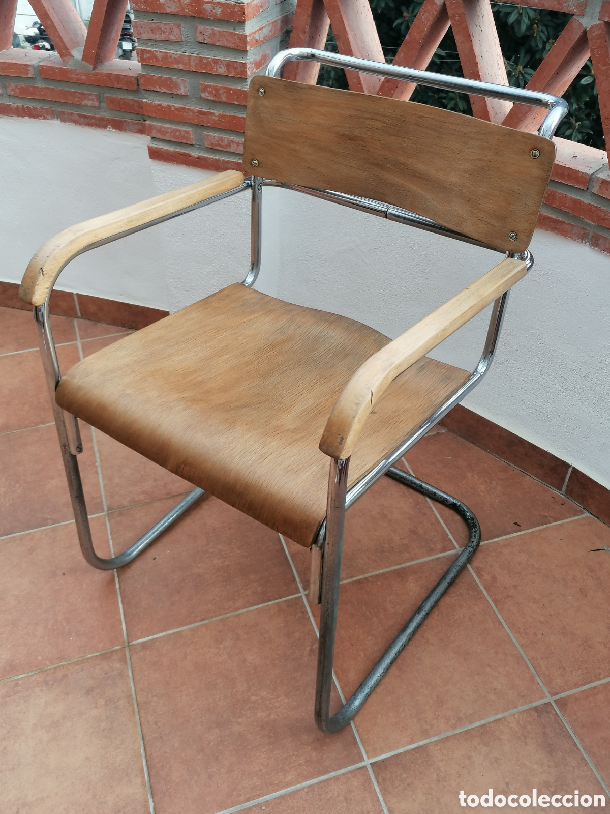 Antig&uuml;edades: Silla cantilever B34Marcel Brauer - Foto 2