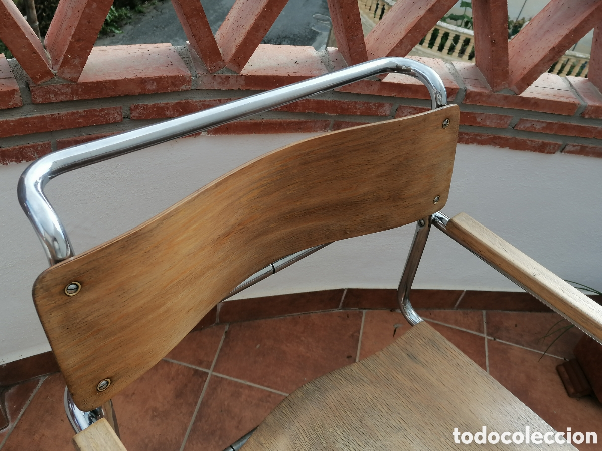 Antig&uuml;edades: Silla cantilever B34Marcel Brauer - Foto 5