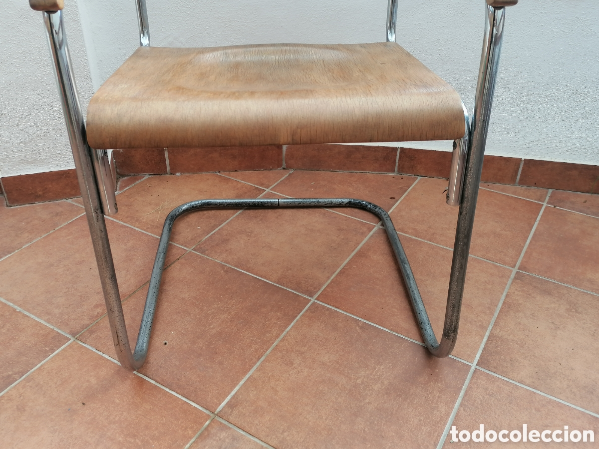 Antig&uuml;edades: Silla cantilever B34Marcel Brauer - Foto 7