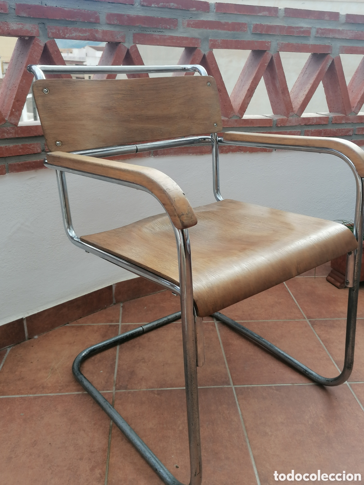 Antig&uuml;edades: Silla cantilever B34Marcel Brauer - Foto 1
